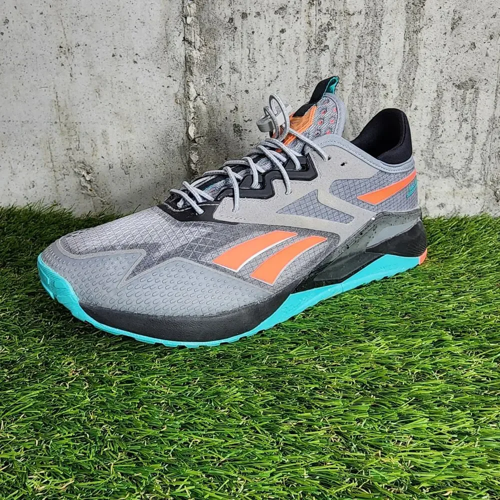 MSRP $140 Reebok Nano X2 TR Adventure Training Shoes Men’s Size 9.5 Grey